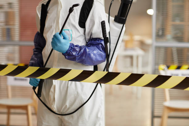 Professional Biohazard Cleanup technician working in Magnolia, MN